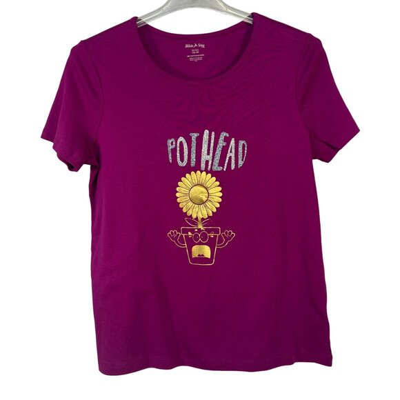 White Stag Tops - White Stag Womens Size XL Pot Head Graphic T-Shirt